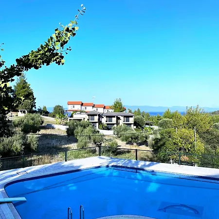 Mikael Pool Villa Paliouri Exterior photo